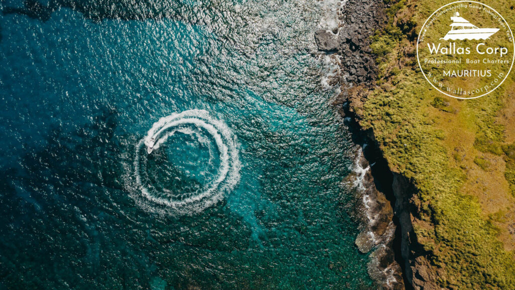 Eaux limpides et îles de la côte Nord de Maurice